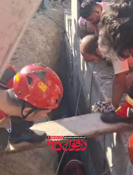 سقوط کارگر آرماتور بند از طبقه دوم ساختمان