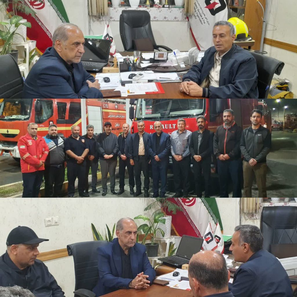 بازدید فرماندار ویژه دزفول از آتش‌نشانی؛ تاکید بر آمادگی عملیاتی و پوشش‌دهی ایستگاه‌های سیار
