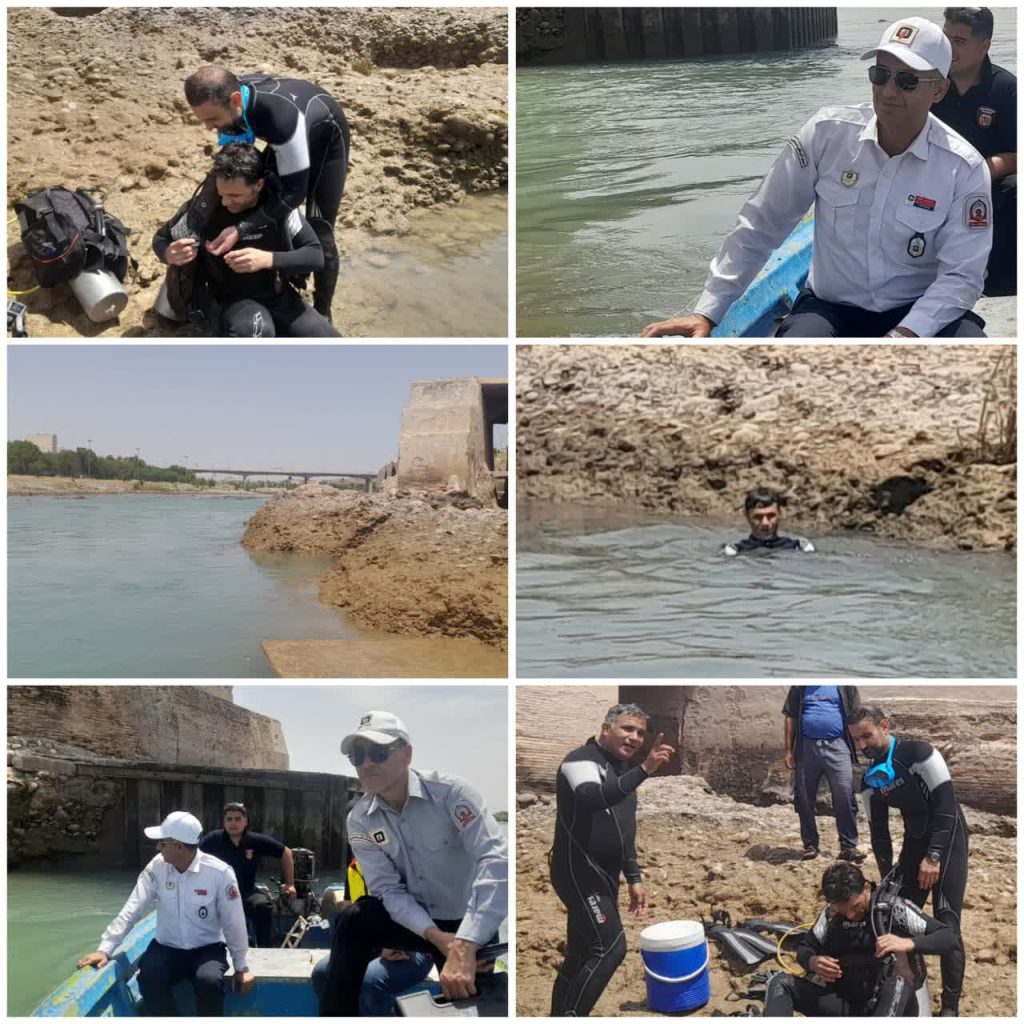 آغاز عملیات جست‌وجو برای یافتن جوان ۲۷ ساله اندیمشکی در رودخانه دز