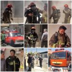 سرعت عمل آتش‌نشانان مانع از گسترش حریق در یکباب منزل مسکونی شد